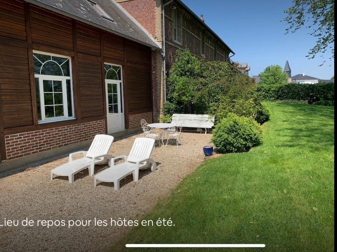Saint-Aubin-sur-Scie La Grange B&B 외부 사진